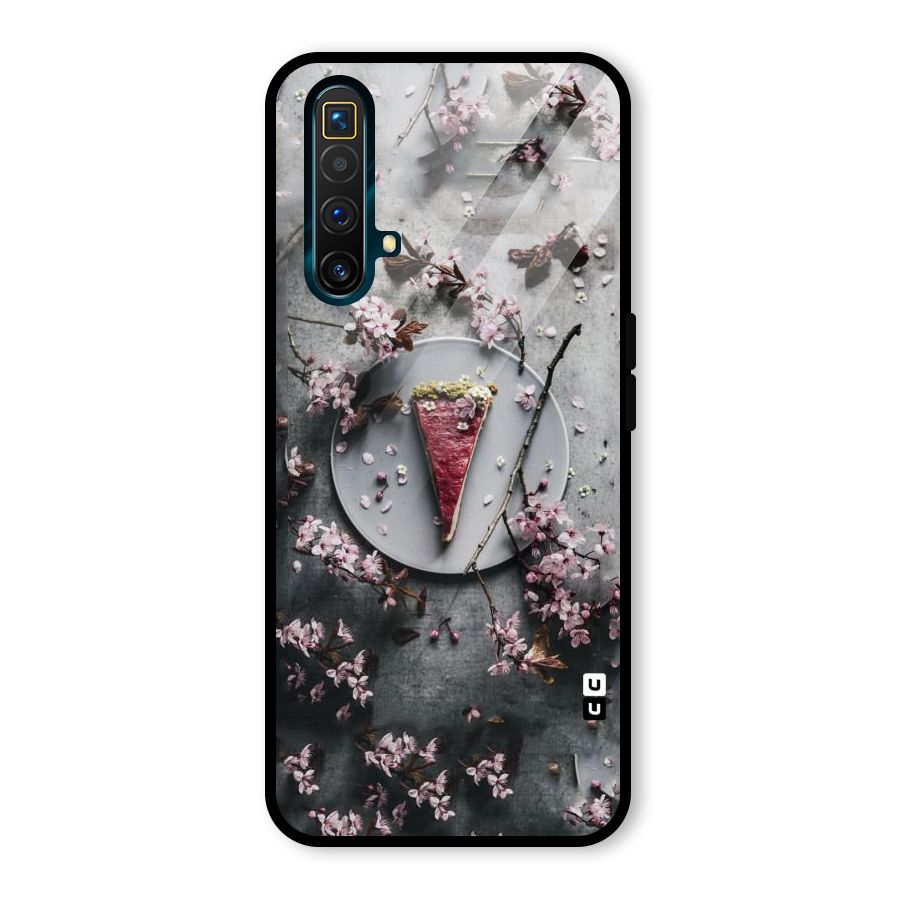 Pastry Florals Glass Back Case for Realme X3 SuperZoom