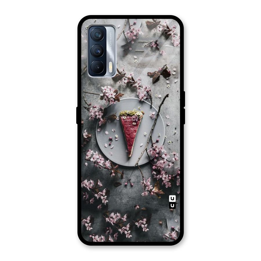 Pastry Florals Glass Back Case for Realme X7