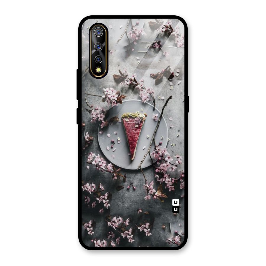 Pastry Florals Glass Back Case for Vivo S1