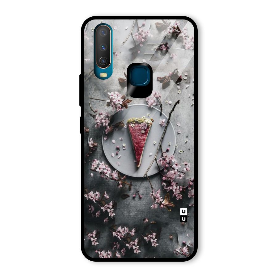 Pastry Florals Glass Back Case for Vivo U10
