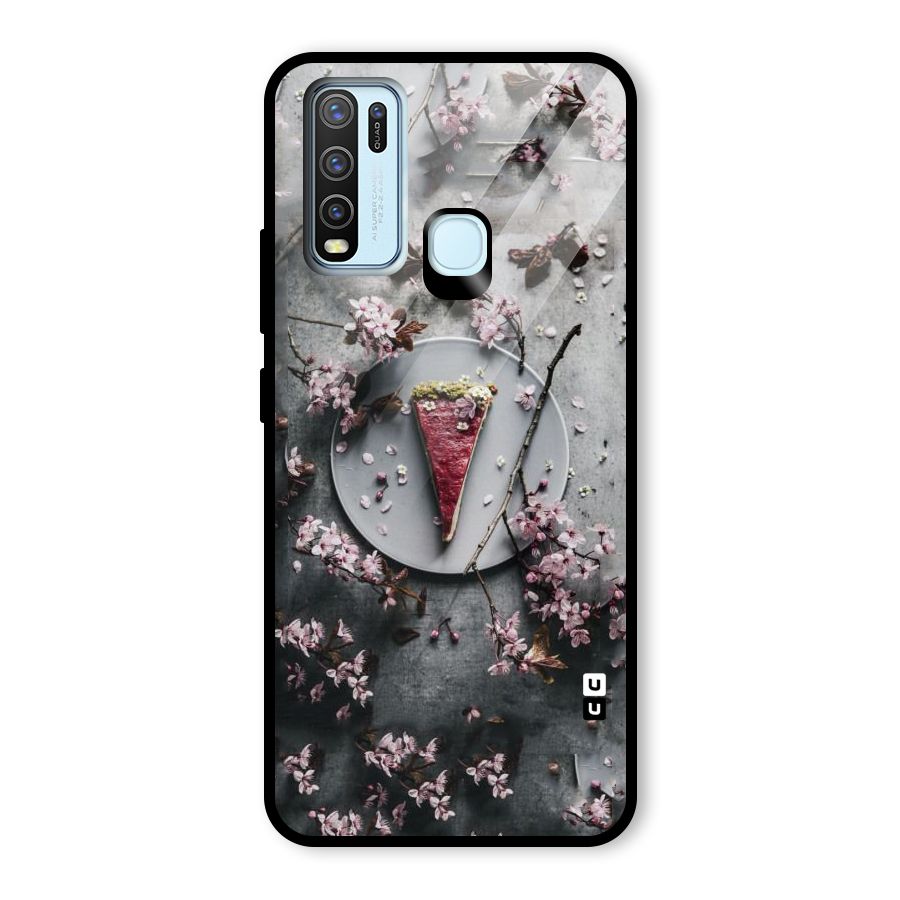 Pastry Florals Glass Back Case for Vivo Y50
