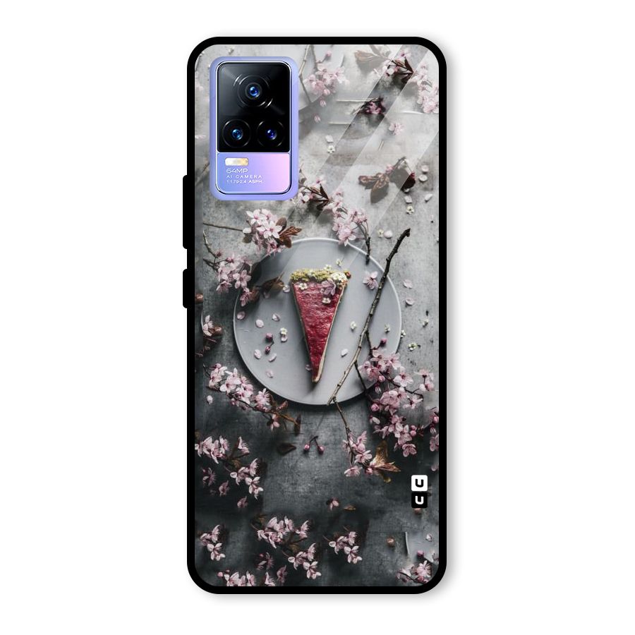 Pastry Florals Glass Back Case for Vivo Y73