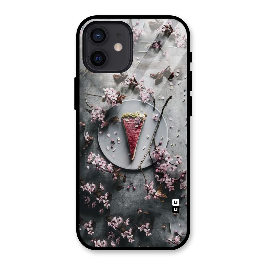 Pastry Florals Glass Back Case for iPhone 12