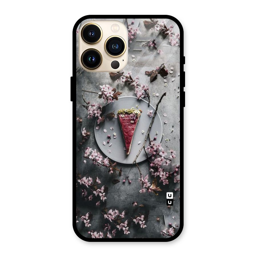 Pastry Florals Glass Back Case for iPhone 13 Pro Max