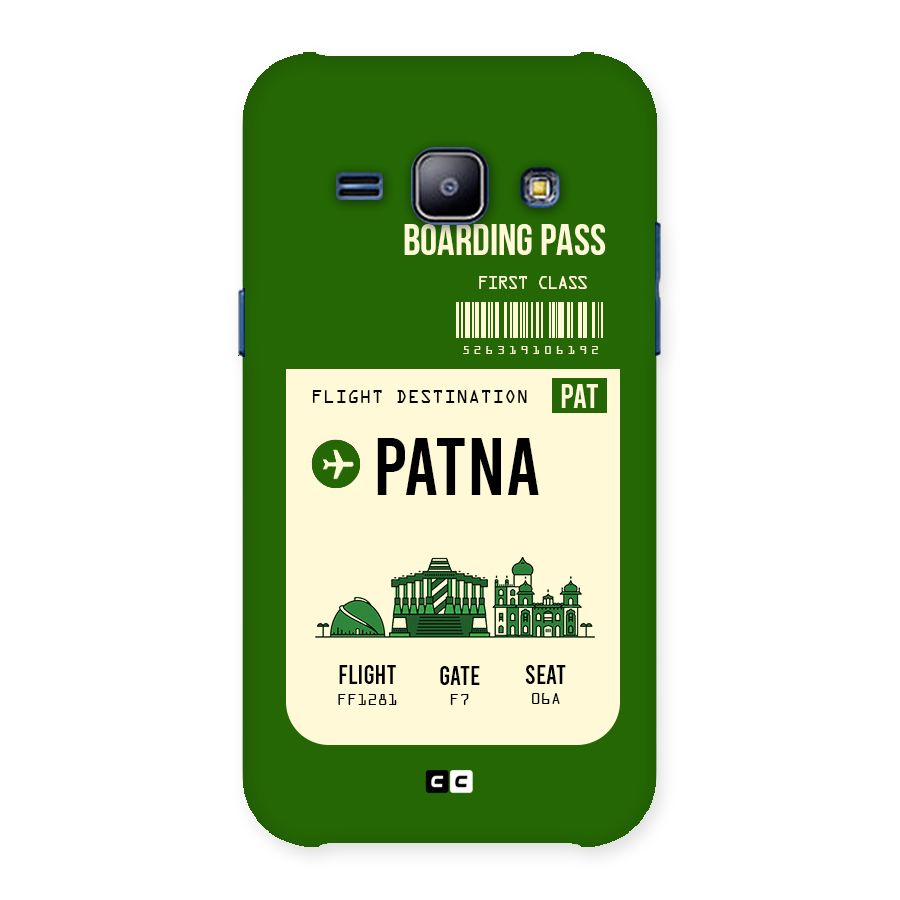 Patna Boarding Pass Back Case for Galaxy J1