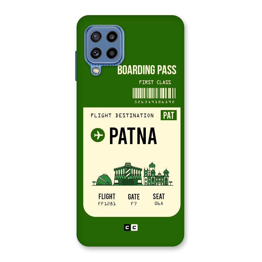Patna Boarding Pass Back Case for Galaxy M32