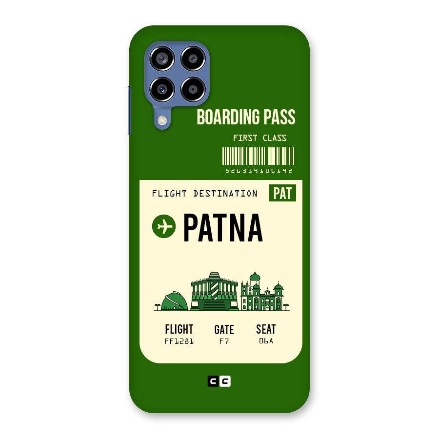 Patna Boarding Pass Back Case for Galaxy M53 5G