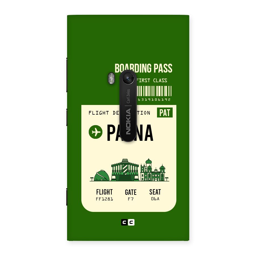 Patna Boarding Pass Back Case for Lumia 920