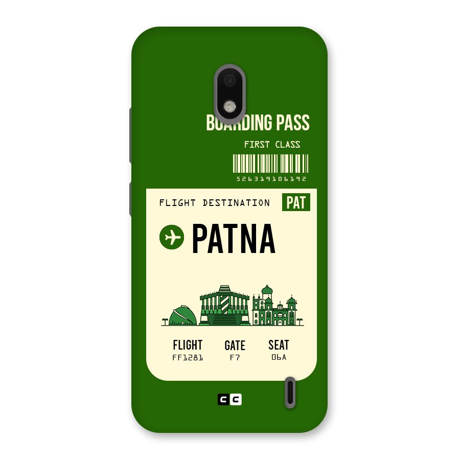 Patna Boarding Pass Back Case for Nokia 2.2