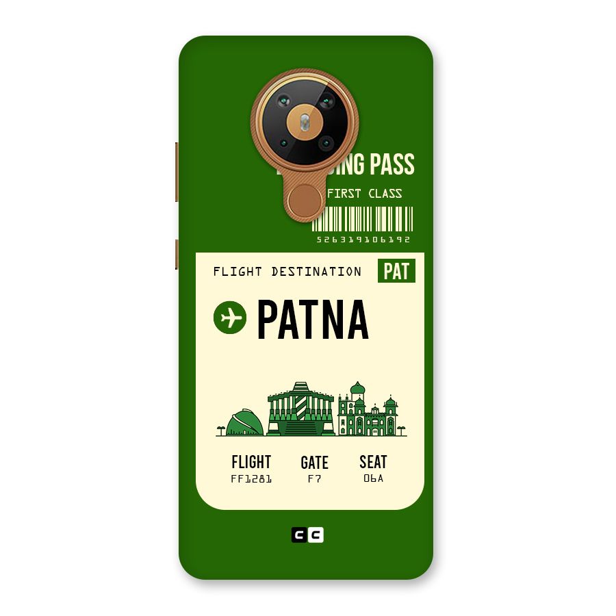 Patna Boarding Pass Back Case for Nokia 5.3