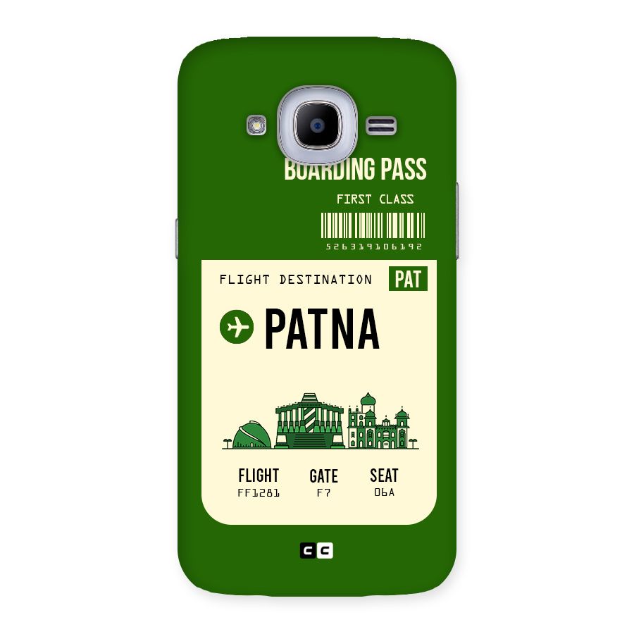 Patna Boarding Pass Back Case for Samsung Galaxy J2 2016