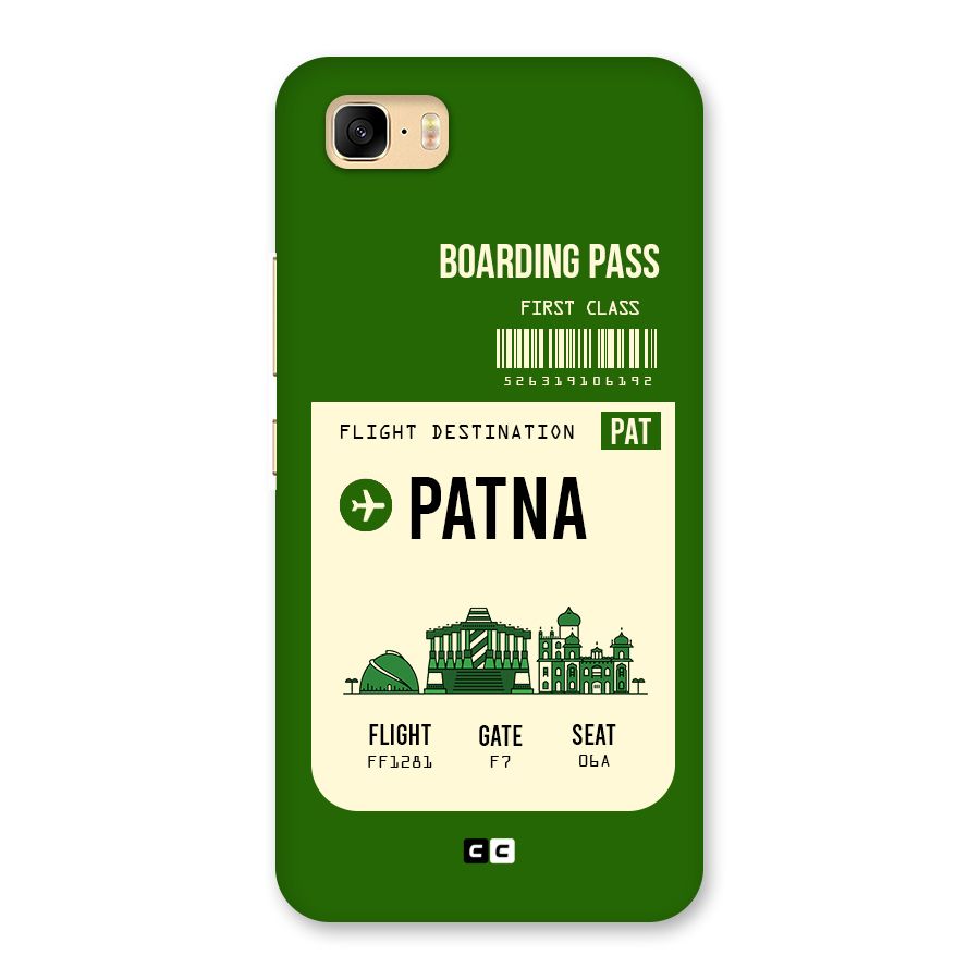 Patna Boarding Pass Back Case for Zenfone 3s Max