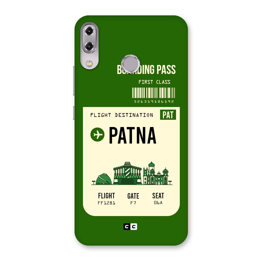 Patna Boarding Pass Back Case for Zenfone 5Z