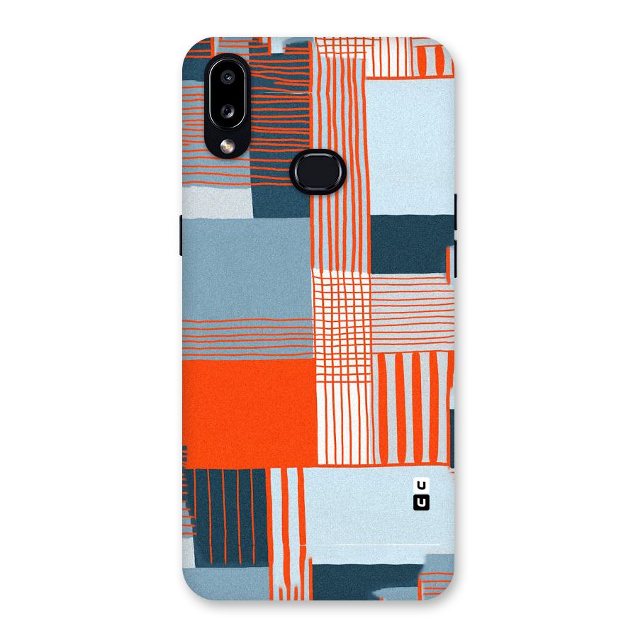 Pattern In Lines Back Case for Galaxy A10s