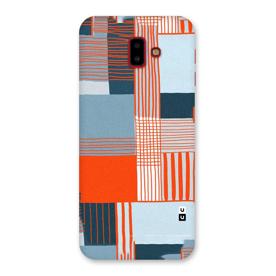 Pattern In Lines Back Case for Galaxy J6 Plus