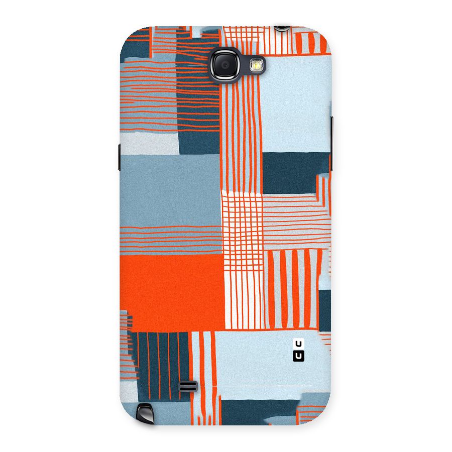 Pattern In Lines Back Case for Galaxy Note 2