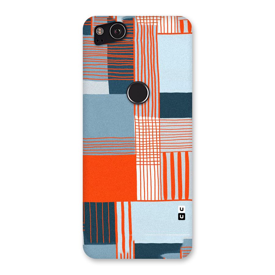 Pattern In Lines Back Case for Google Pixel 2