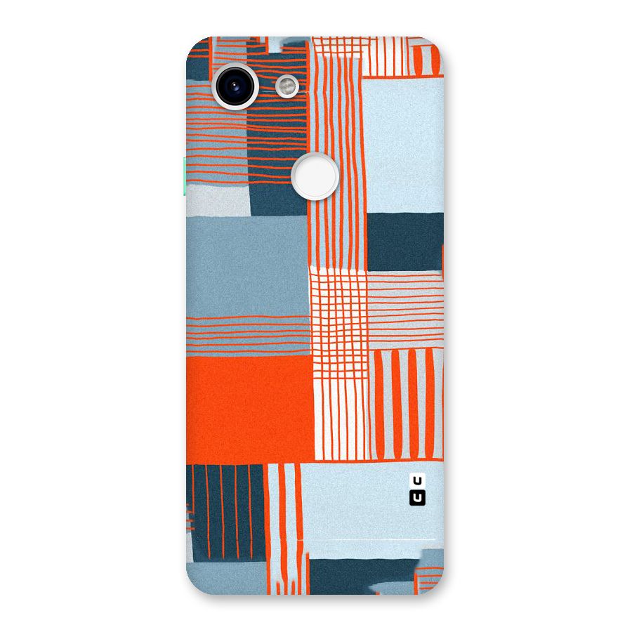 Pattern In Lines Back Case for Google Pixel 3