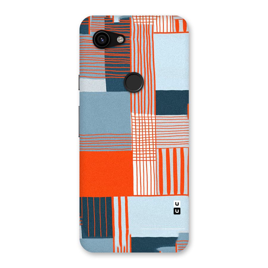 Pattern In Lines Back Case for Google Pixel 3a