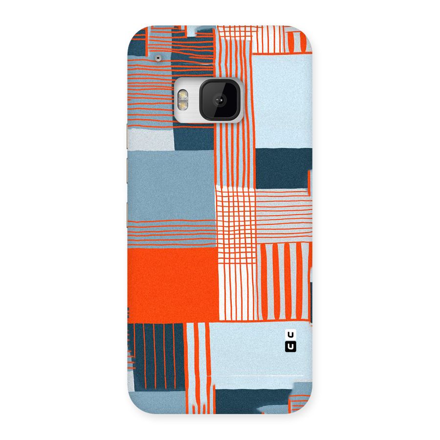 Pattern In Lines Back Case for HTC One M9