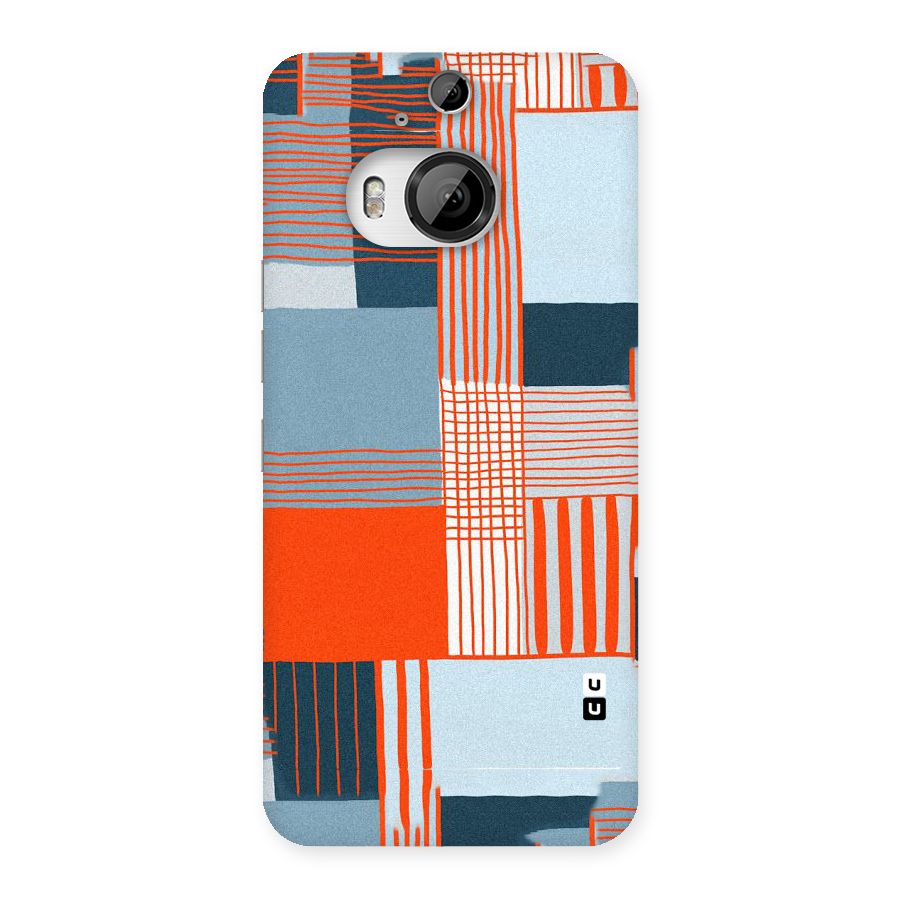 Pattern In Lines Back Case for HTC One M9 Plus