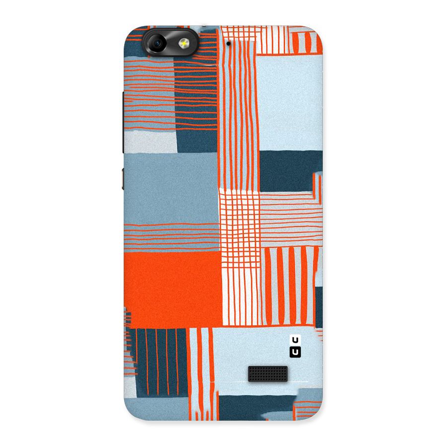 Pattern In Lines Back Case for Honor 4C