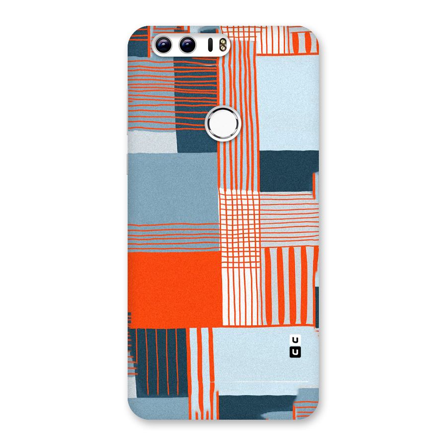 Pattern In Lines Back Case for Honor 8