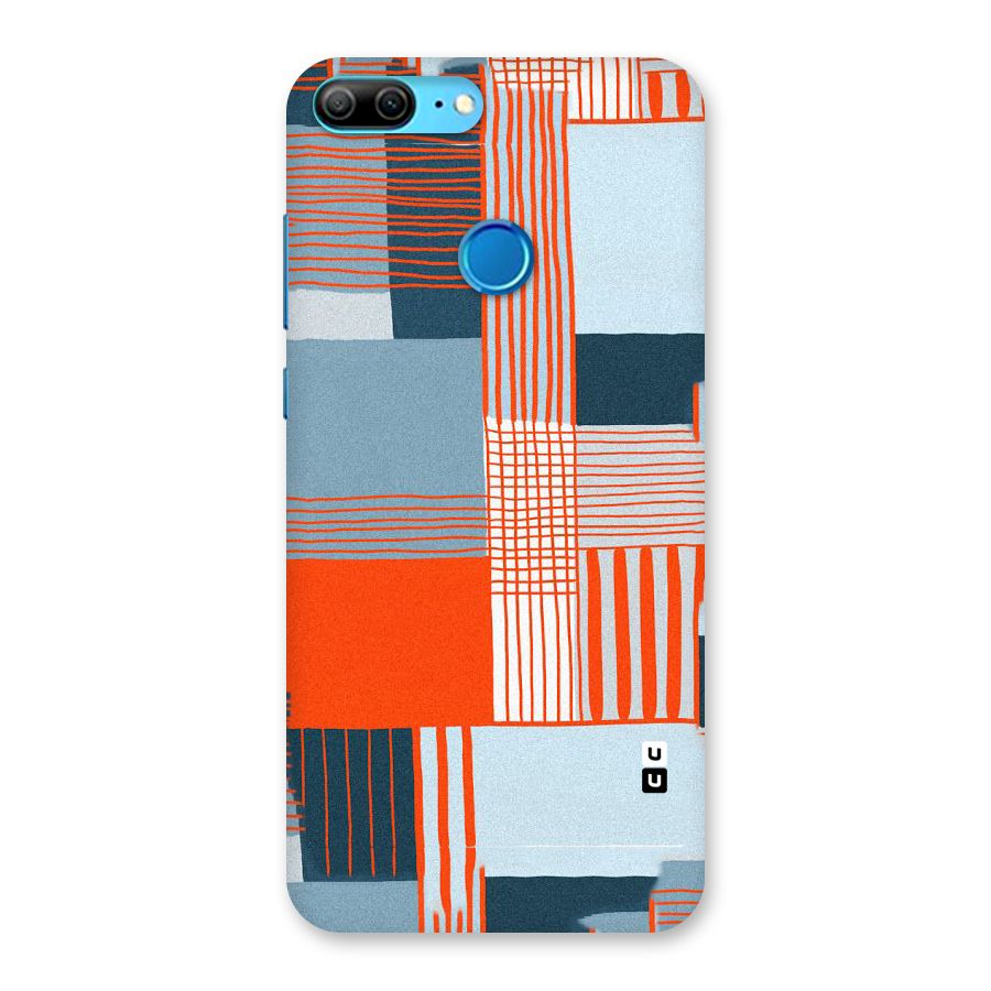 Pattern In Lines Back Case for Honor 9 Lite