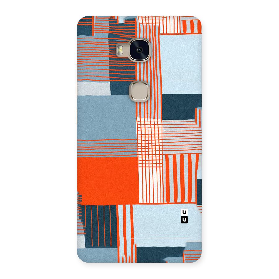 Pattern In Lines Back Case for Huawei Honor 5X