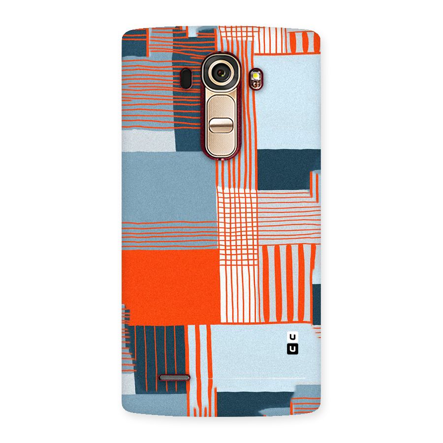 Pattern In Lines Back Case for LG G4