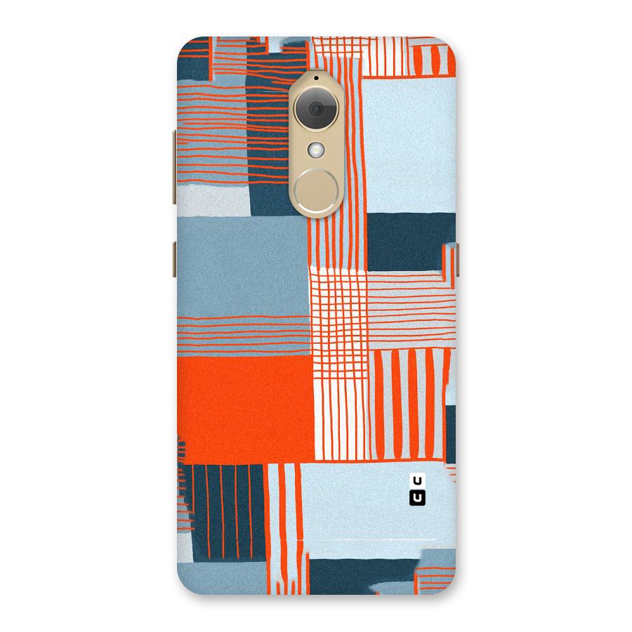 Pattern In Lines Back Case for Lenovo K8
