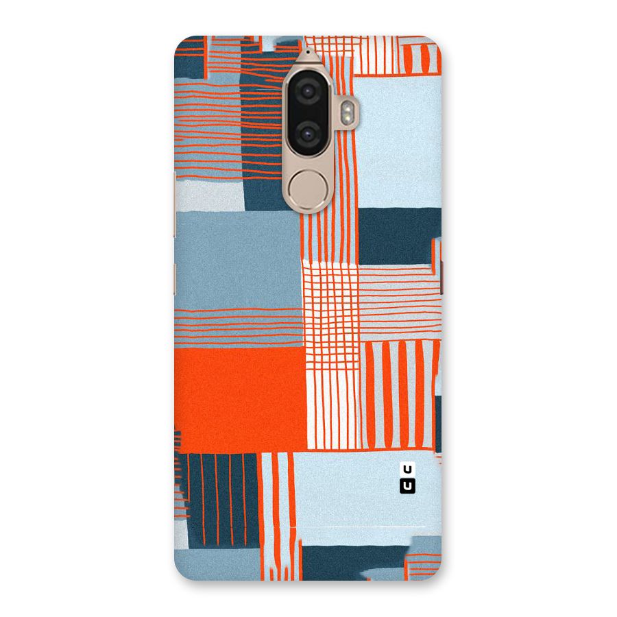 Pattern In Lines Back Case for Lenovo K8 Note