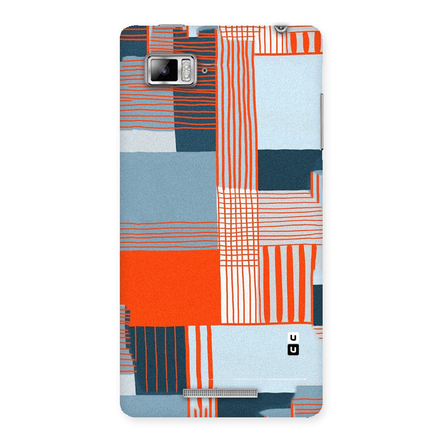 Pattern In Lines Back Case for Lenovo Vibe Z K910