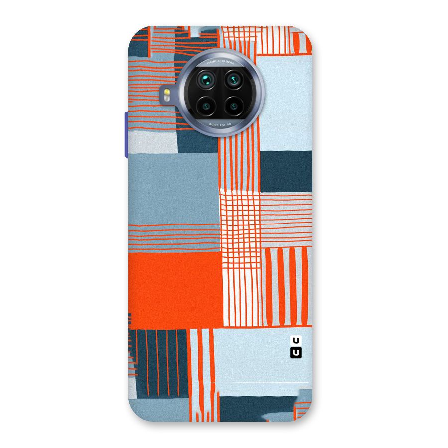 Pattern In Lines Back Case for Mi 10i