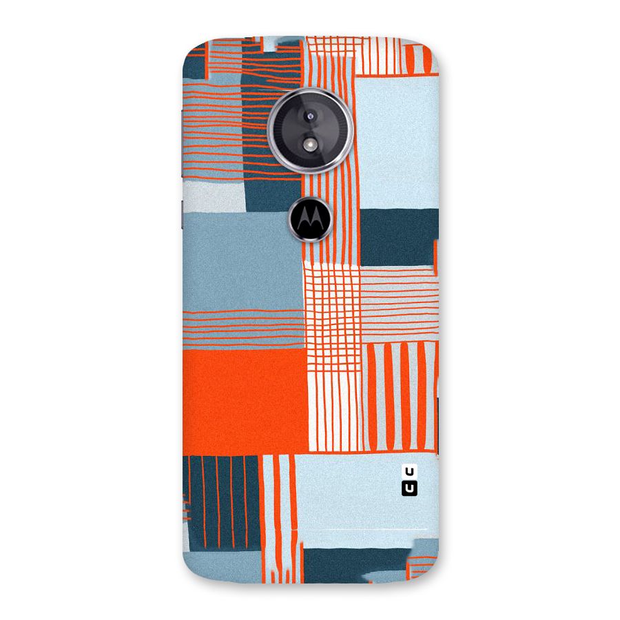 Pattern In Lines Back Case for Moto E5