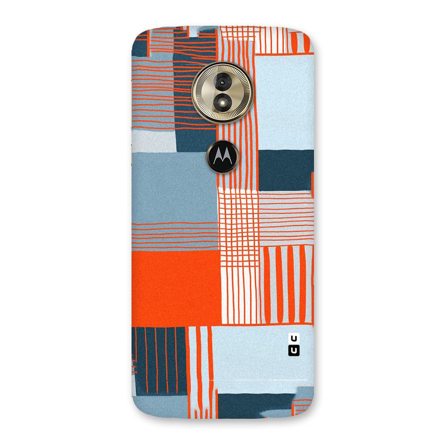 Pattern In Lines Back Case for Moto G6 Play