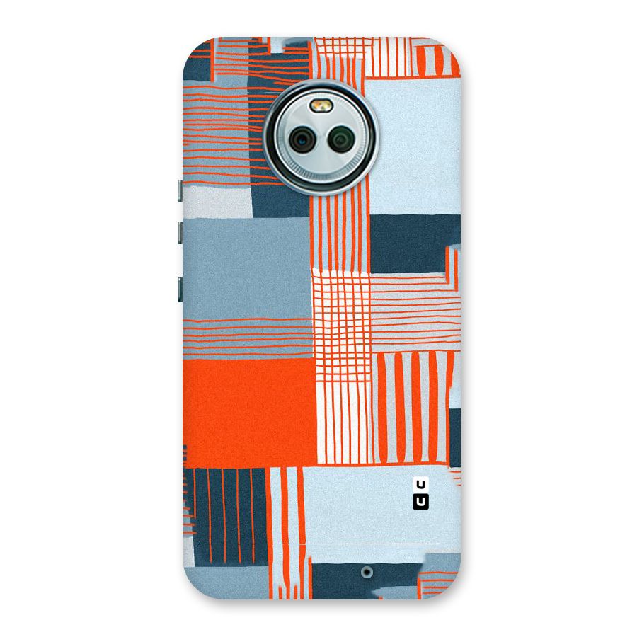 Pattern In Lines Back Case for Moto X4
