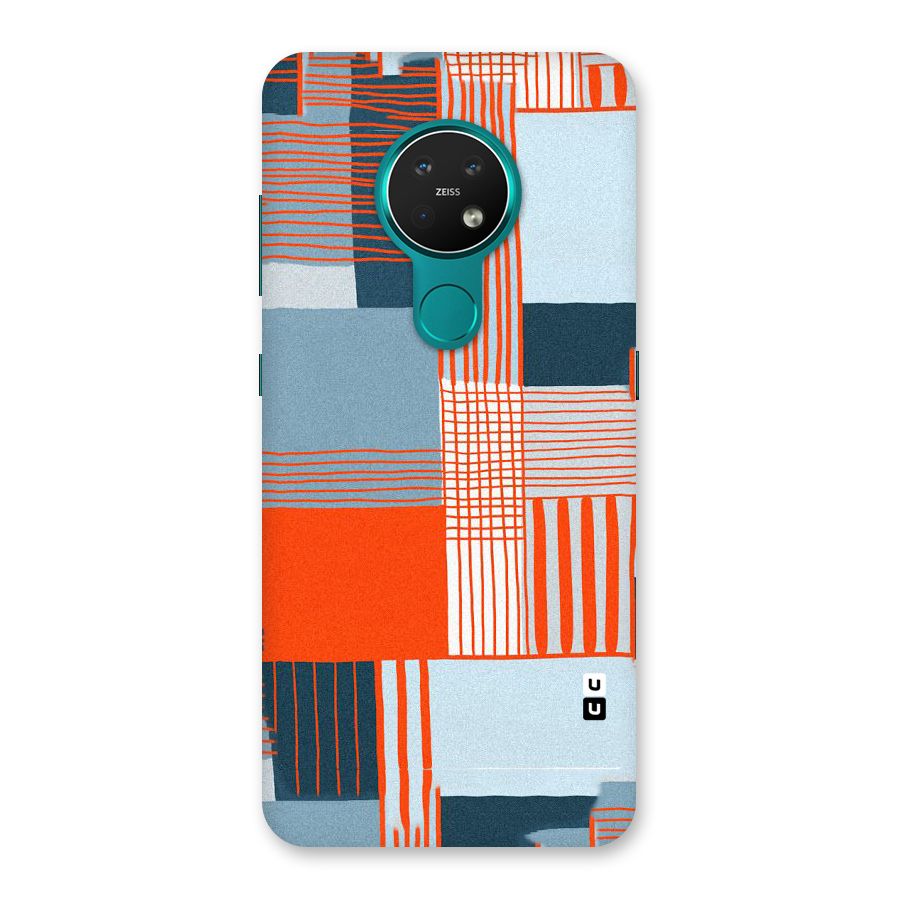 Pattern In Lines Back Case for Nokia 7.2
