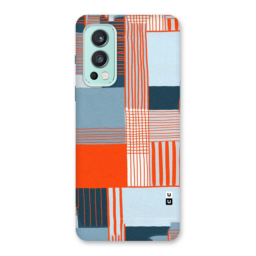 Pattern In Lines Back Case for OnePlus Nord 2 5G