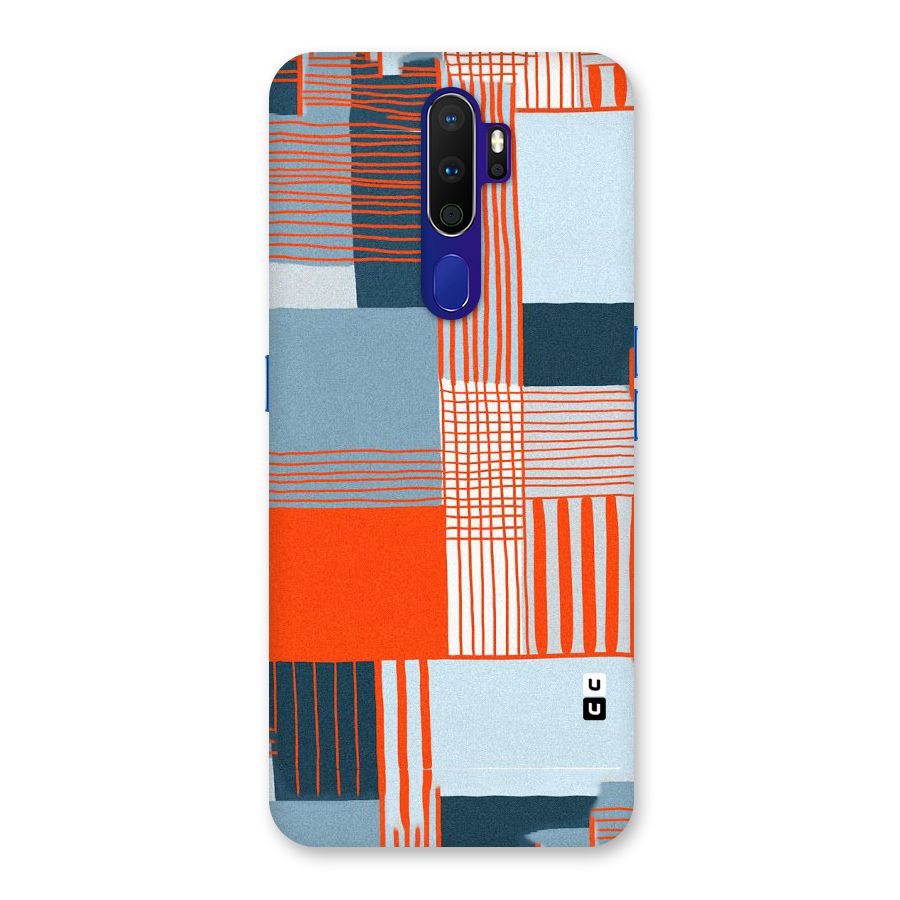 Pattern In Lines Back Case for Oppo A9 (2020)