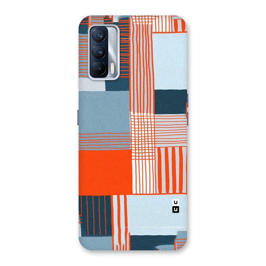 Pattern In Lines Back Case for Realme X7