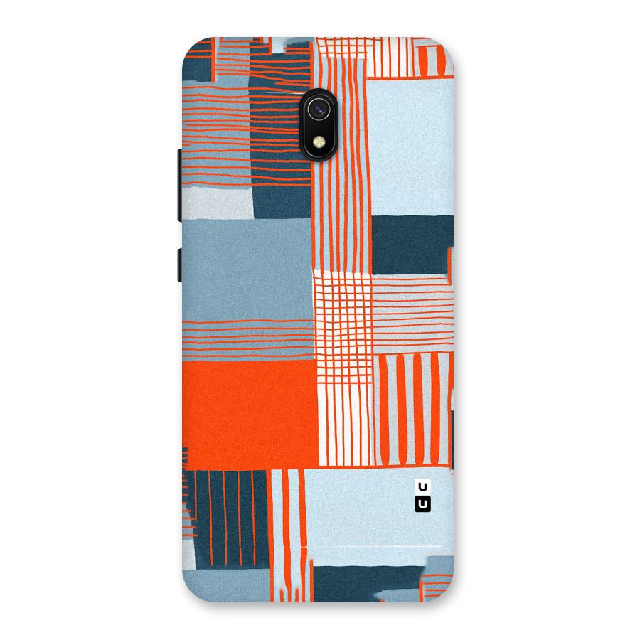 Pattern In Lines Back Case for Redmi 8A