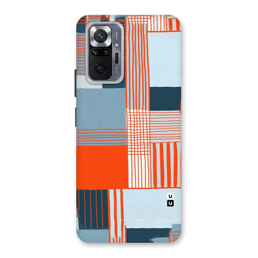 Pattern In Lines Back Case for Redmi Note 10 Pro Max