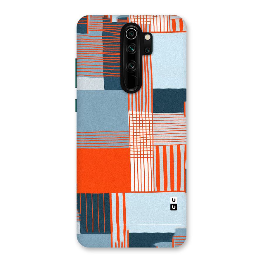 Pattern In Lines Back Case for Redmi Note 8 Pro