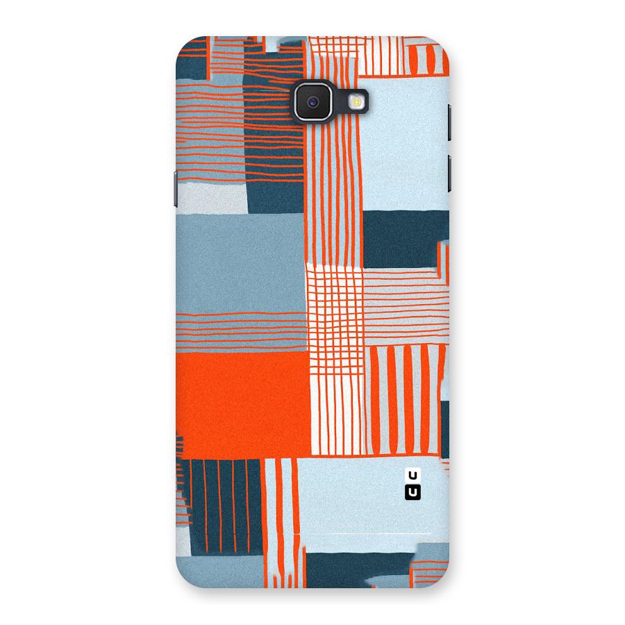 Pattern In Lines Back Case for Samsung Galaxy J7 Prime
