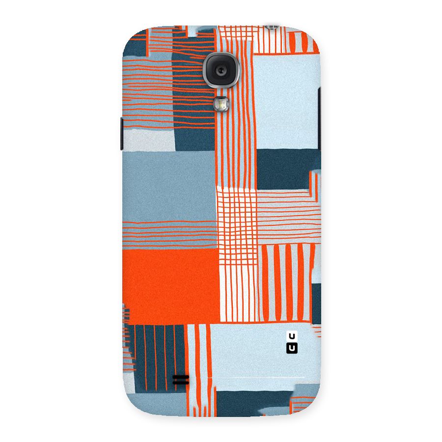 Pattern In Lines Back Case for Samsung Galaxy S4