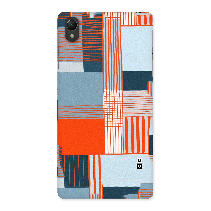 Pattern In Lines Back Case for Sony Xperia Z2