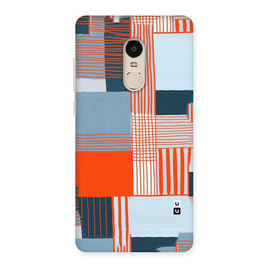 Pattern In Lines Back Case for Xiaomi Redmi Note 4