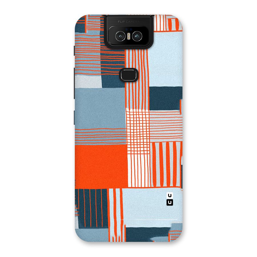 Pattern In Lines Back Case for Zenfone 6z