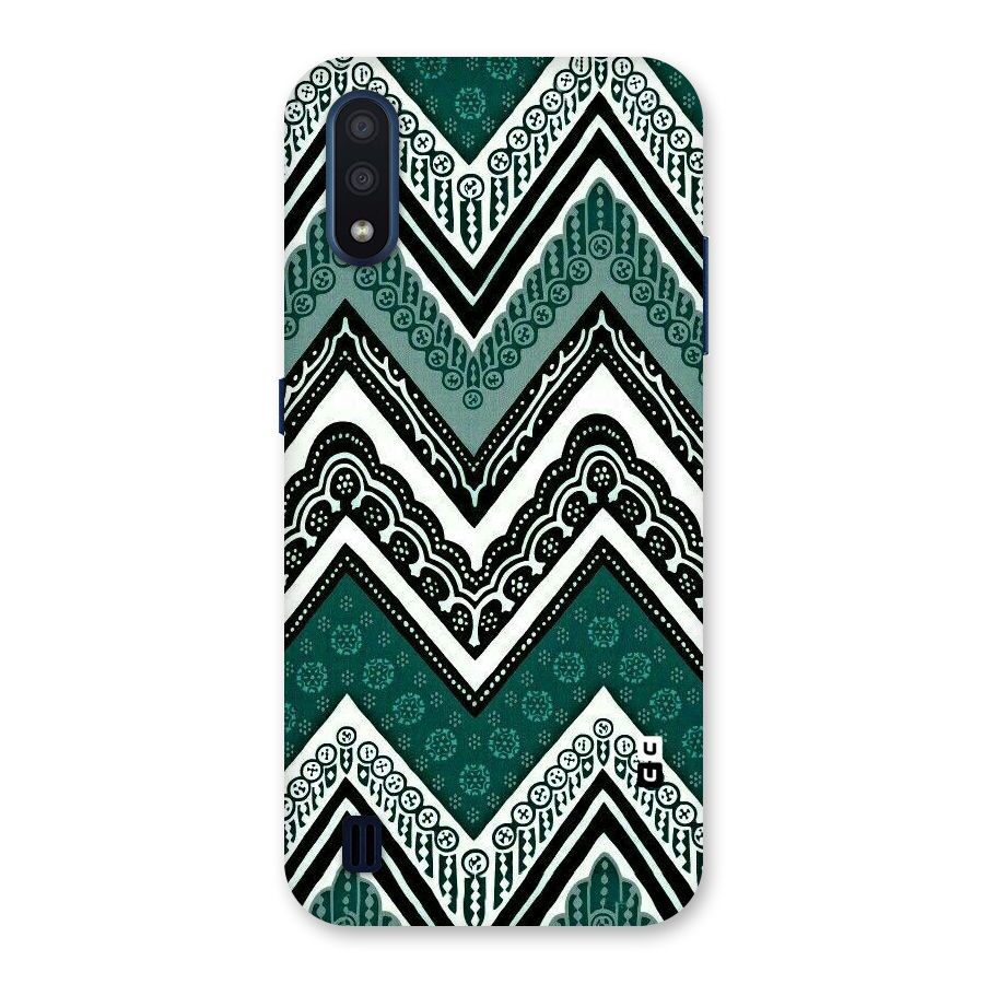 Patterned Chevron Back Case for Galaxy M01